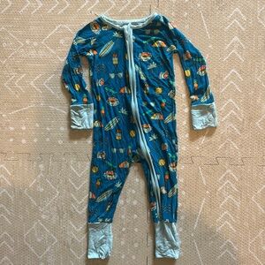 Little Sleepies Pajamas Zipper 6-12 Months